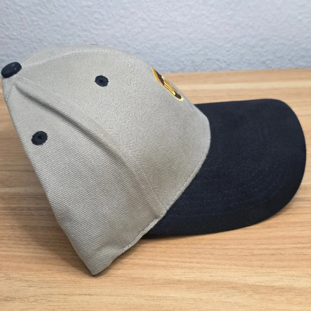 Headmost UPS Baseball Cap Hat Unisex OSFM Tan Black Good Embroidered Logo